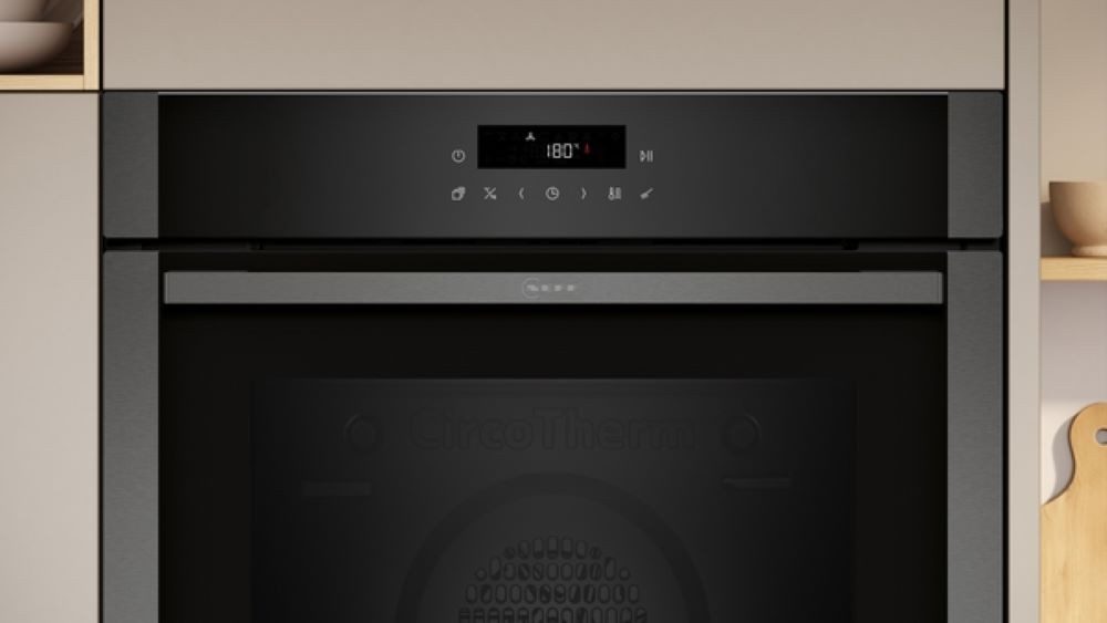 Einbaubackofen N 30 N 30, B2ACJ7AG3, Einbau-Backofen, Graphite-Grey, EEK: A+