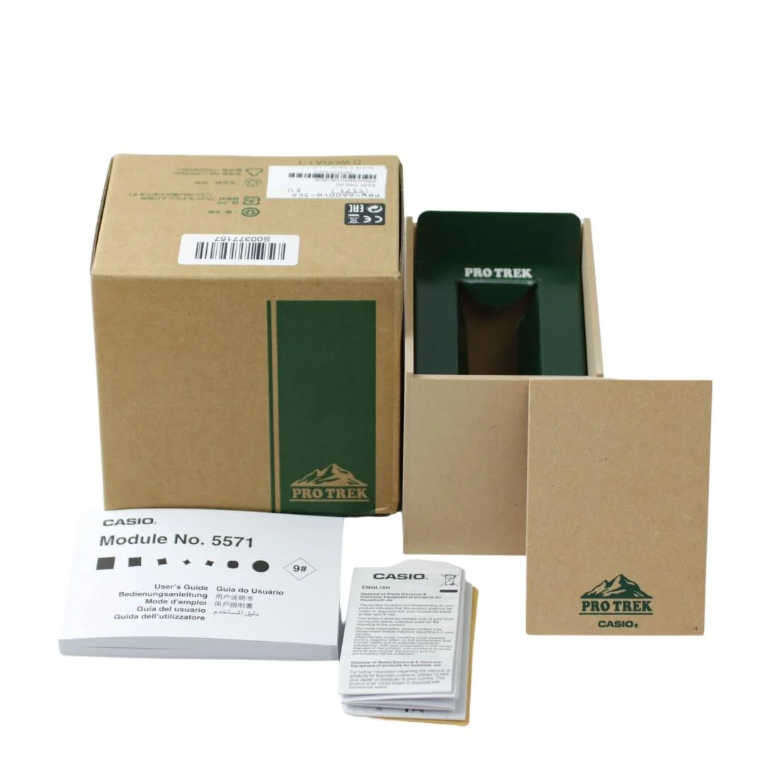 Orologio Casio Pro Trek PRT-B50-1ER nero con altimetro