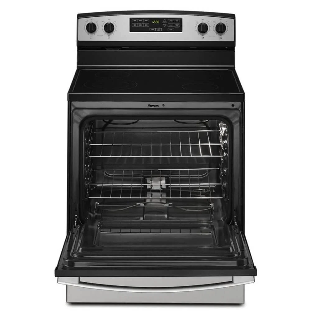 Amana AER6603SMS 4.8 Cu. Ft. Freestanding Stainless Steel Electric Range