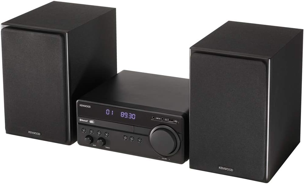 Kenwood M-819DAB Microsistema audio Bluetooth per la casa Nero 100 W