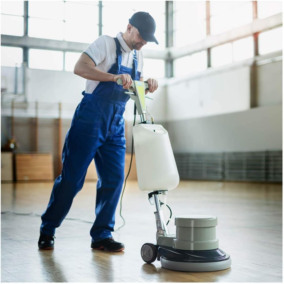 Monospazzola Lavapavimenti Elettrico TOPCLEAN 1100A (17 pollici, 154 giri/min, 1.100 W, 230 V)