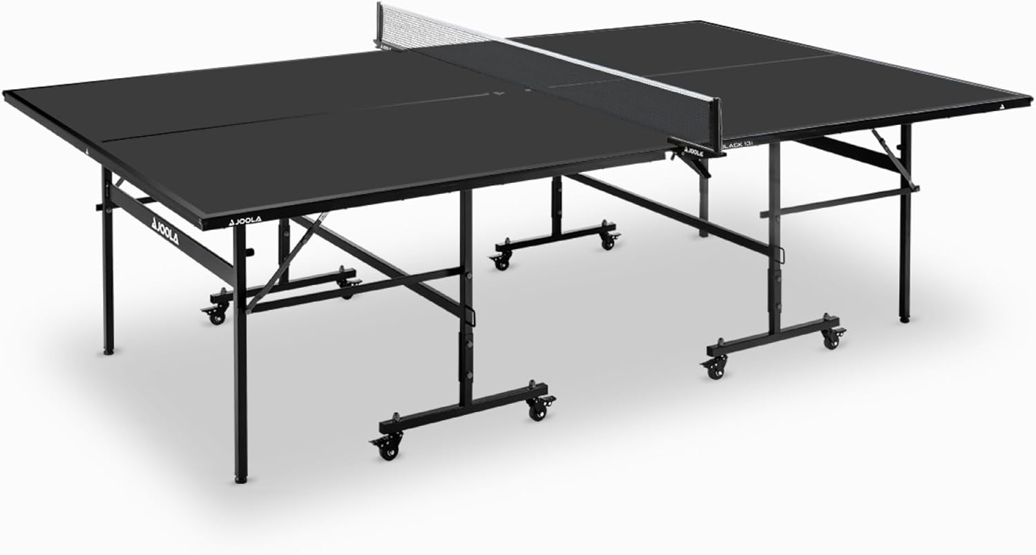 JOOLA Inside 13 Tavolo da Ping Pong per Interni, Base Pieghevole, Montaggio Rapido, Rete Inclusa, 274 x 152.5 x 76 cm