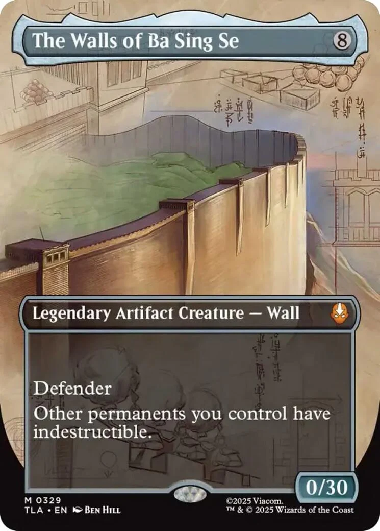 The Walls of Ba Sing Se (Borderless) (329) (Avatar: The Last Airbender)