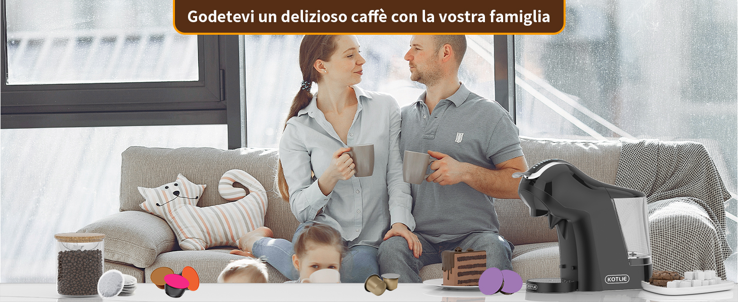 Macchina da caffè 5 in 1