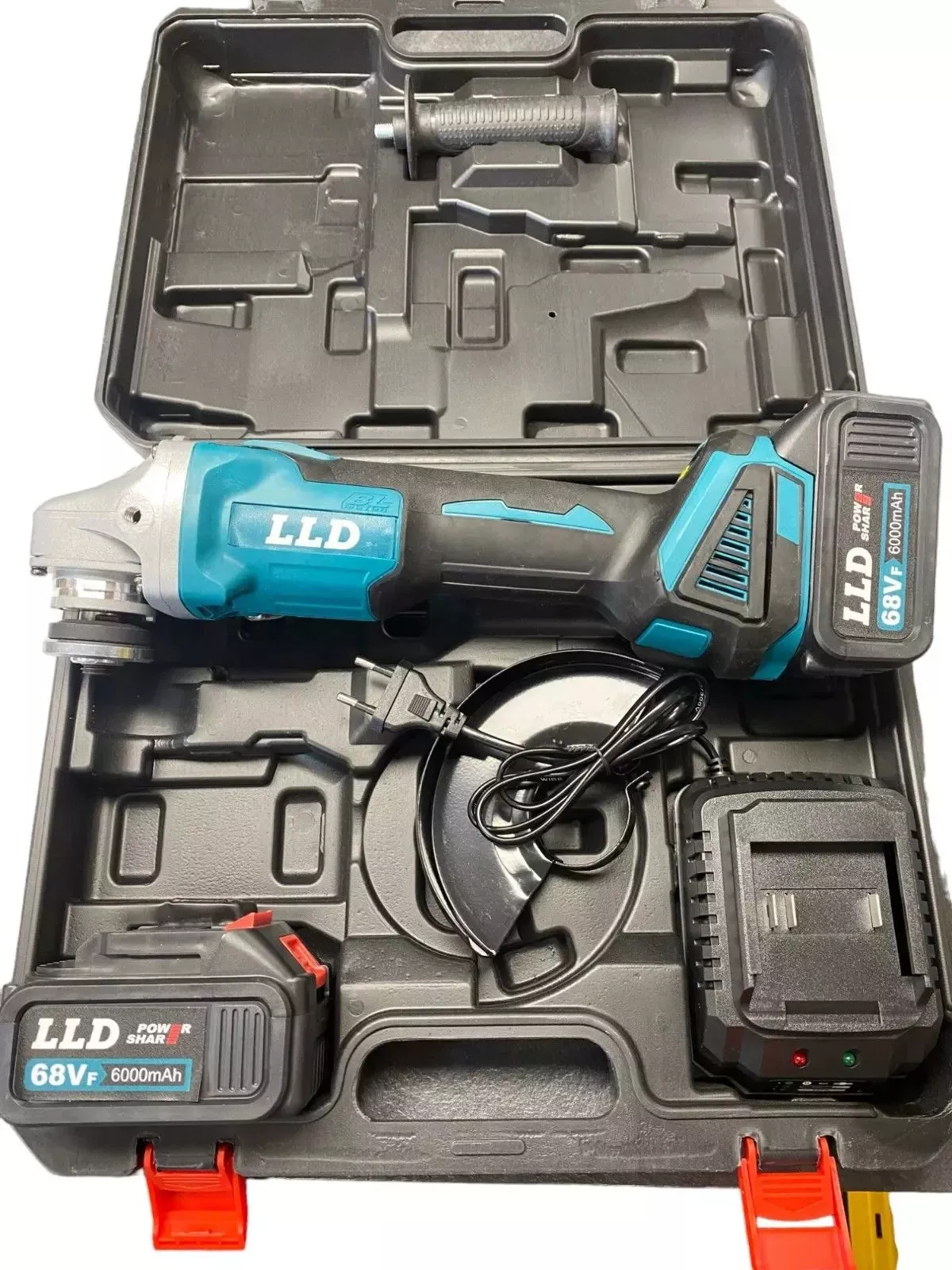 Smerigliatrice angolare a batteria flex 100/125mm 68V 6Ah MAKOTA /LLD