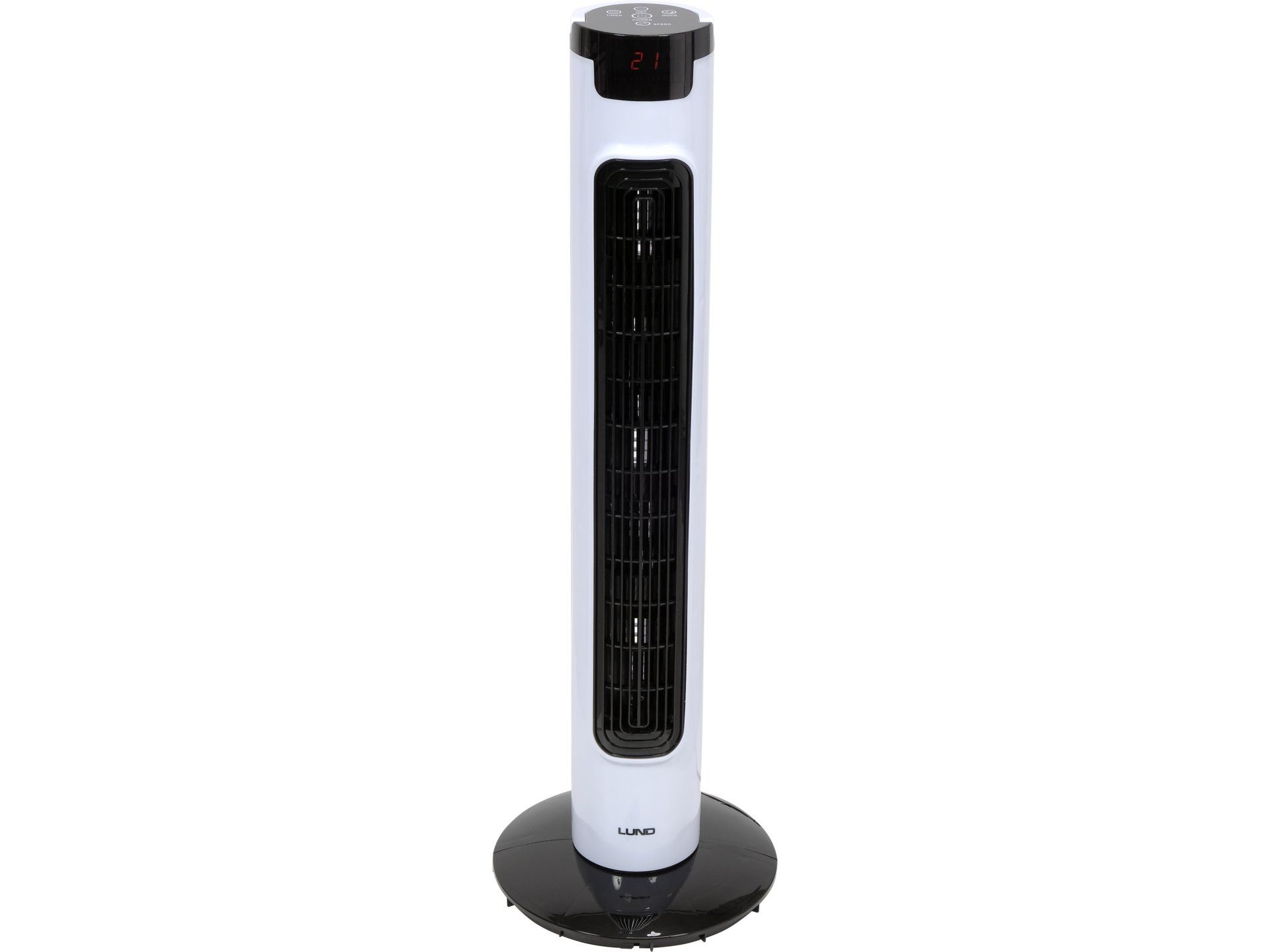 Turmventilator Bodenventilator 50W, Höhe 81cm, LED mit Fernbedienung