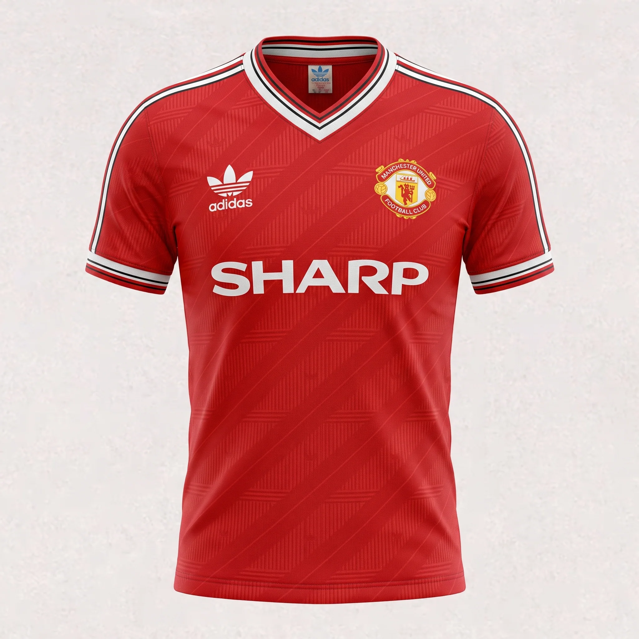 Manchester United 1986-1988 Home Jersey