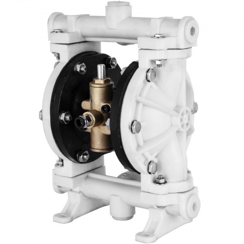 Luft-Doppelmembranpumpe 2.5 GPM 150℉ 1/2 Zoll Einlass und Auslass