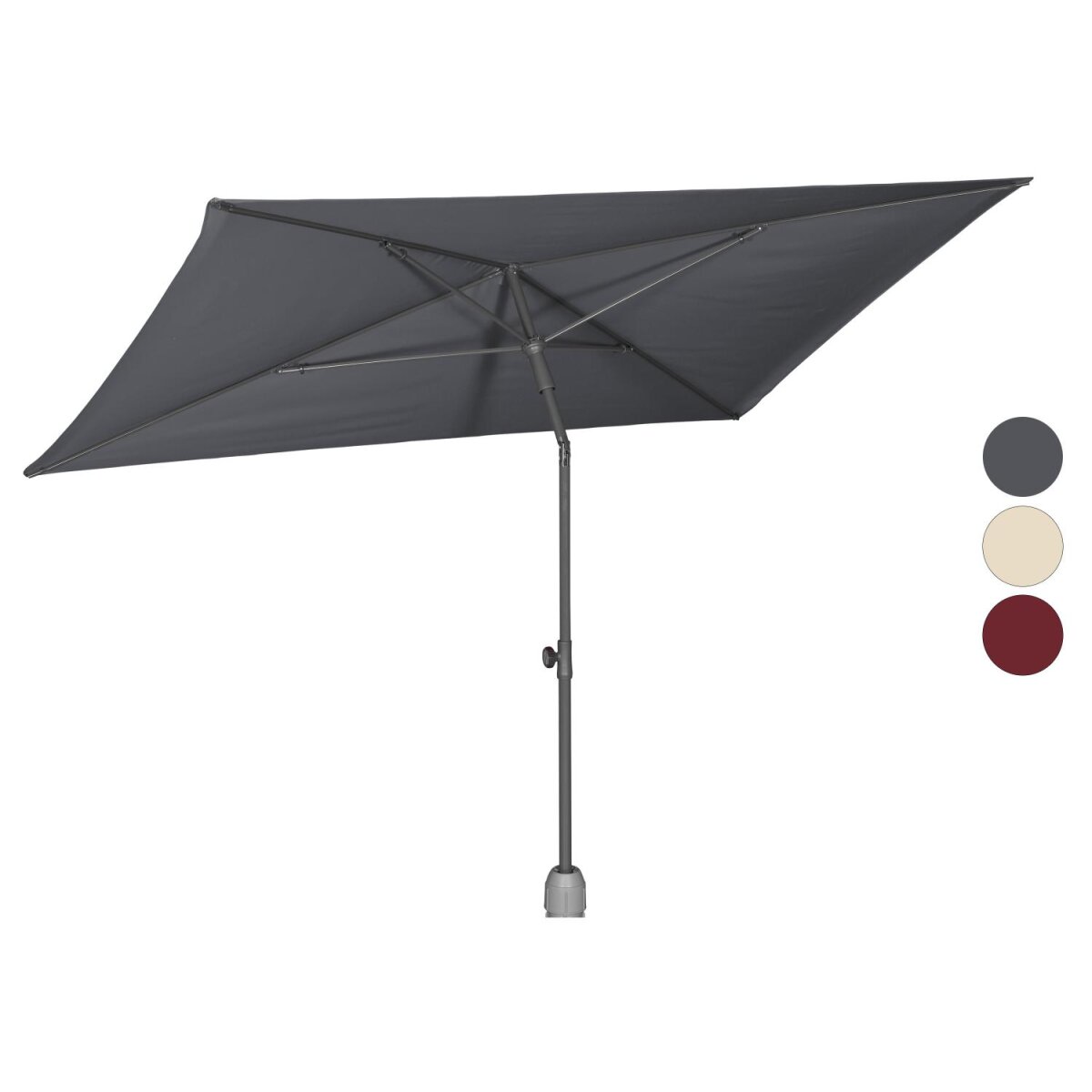 LIVARNO home Sonnenschirm, 210 x 140 cm, rechteckig - B-Ware