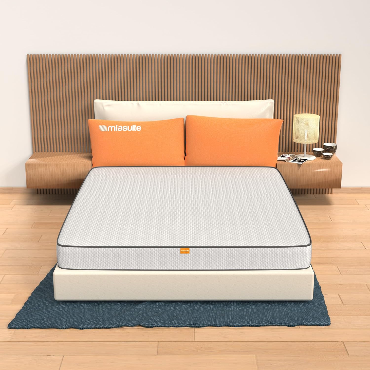 miasuite i sogni italiani Single Memory Mattress 80 x 190 cm, 20 cm High - 100% Made in Italy - Hypoallergenic, Antibacterial, Anti-Dust Mite - Orthopaedic, Medical Device | Primavera H20
