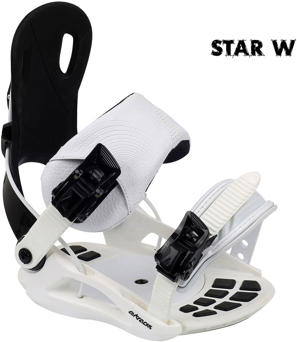 AIRTRACKS Damen Snowboard Set / BWF Lady Snowboard + BINDUNG Star W ODER BINDUNG Master W FASTEC + SB Bag /140 145 150 155 / cm