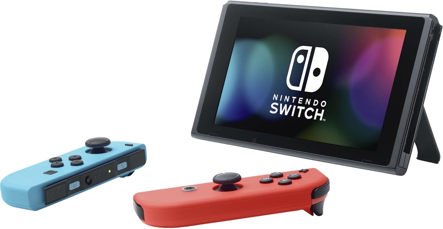 Console Switch con Joy-Con Rosso Neon e Blu Neon