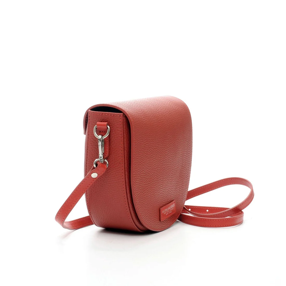 Borsetta tracolla Spalding & Bros Francy Tourist pelle rossa 309231U500