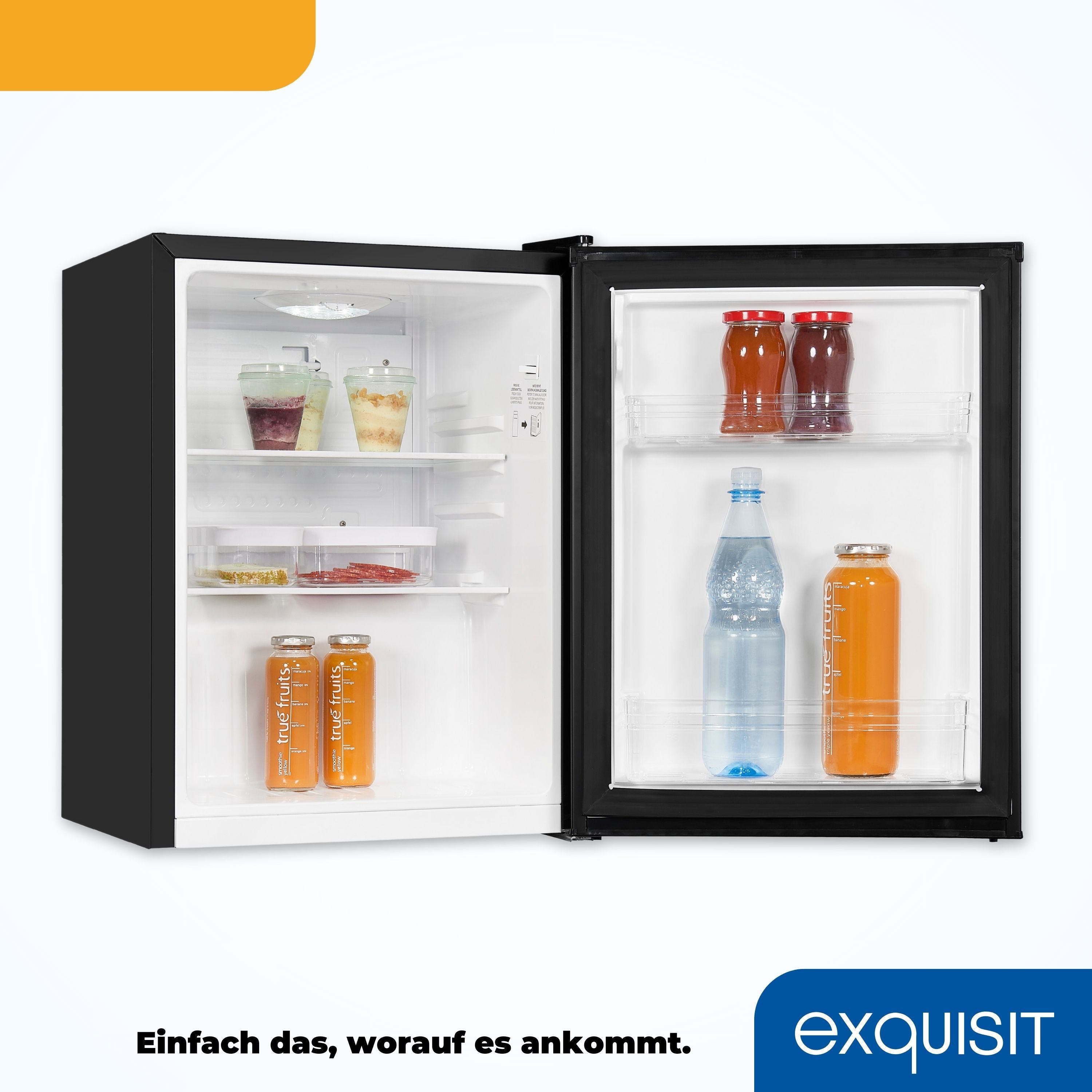 Kühlschrank KB60-V-090E schwarz