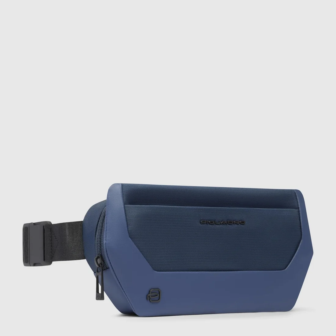 Marsupio Piquadro in tessuto forma geometrica a trapezio blu CA6903S140-BLU