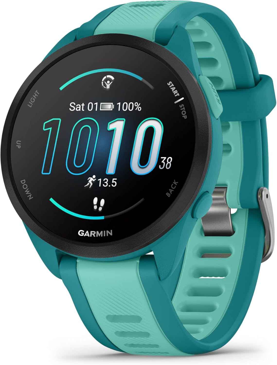 Forerunner 165 Music 43mm - Lauf-Smartwatch, 1,2