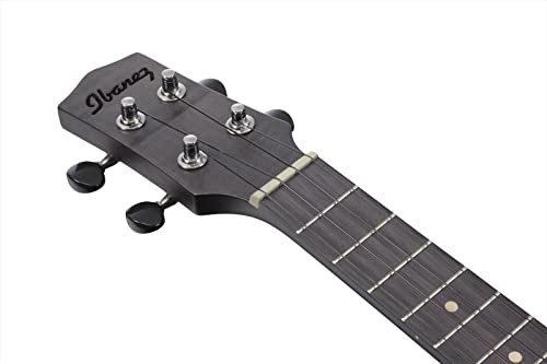 Ibanez Ukulele UEW12E in Black Ice Flat : Strumenti Musicali