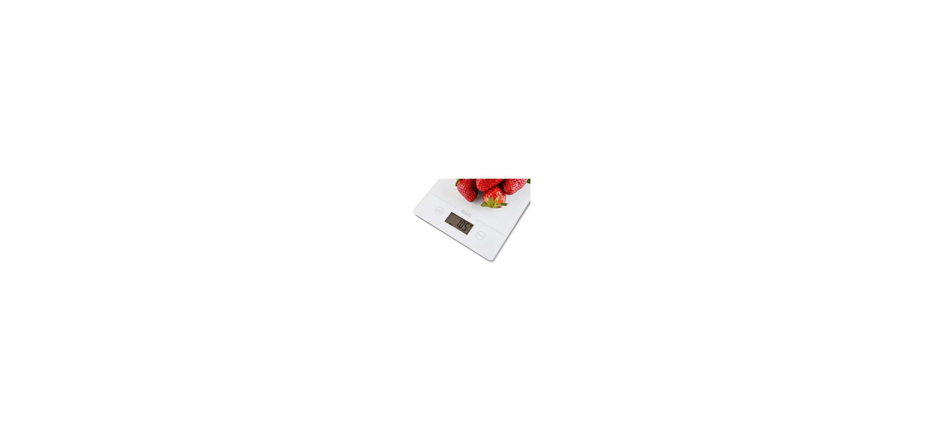 Küchenwaage ECG Küchenwaage KV 117 SLIM white