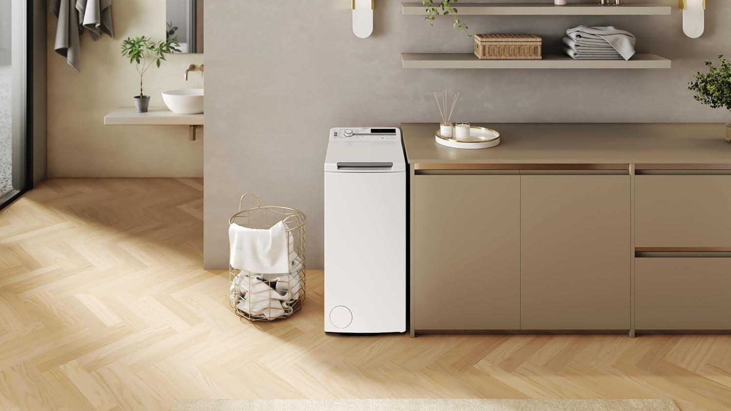 Whirlpool TDLR 6251BS IT/1 – Lavatrice 6 Kg Carica dall'Alto Slim