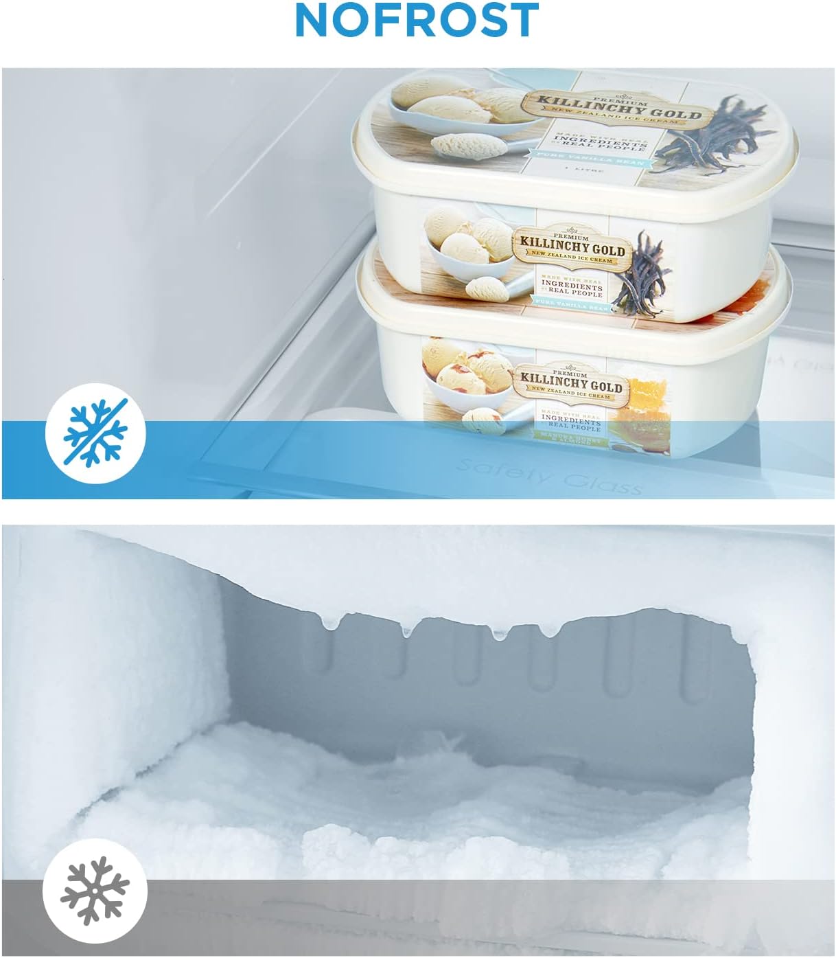 Midea KS-DDX 6.32 WT Side-by-Side Kühl-/Gefrierkombination/ 178,8 cm Hhe/ 254 kWh/Jahr/No Frost/Dual Inverter Compressor/mit 3in1 Wasser-/Eisspender und Wassertank, Dark Inox