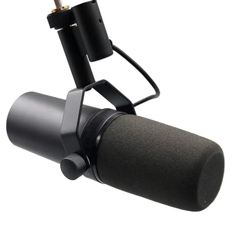 Microfono vocale dinamico professionale SM7B con risposta regolare in frequenza per lo studio e la radiodiffusione : Strumenti Musicali