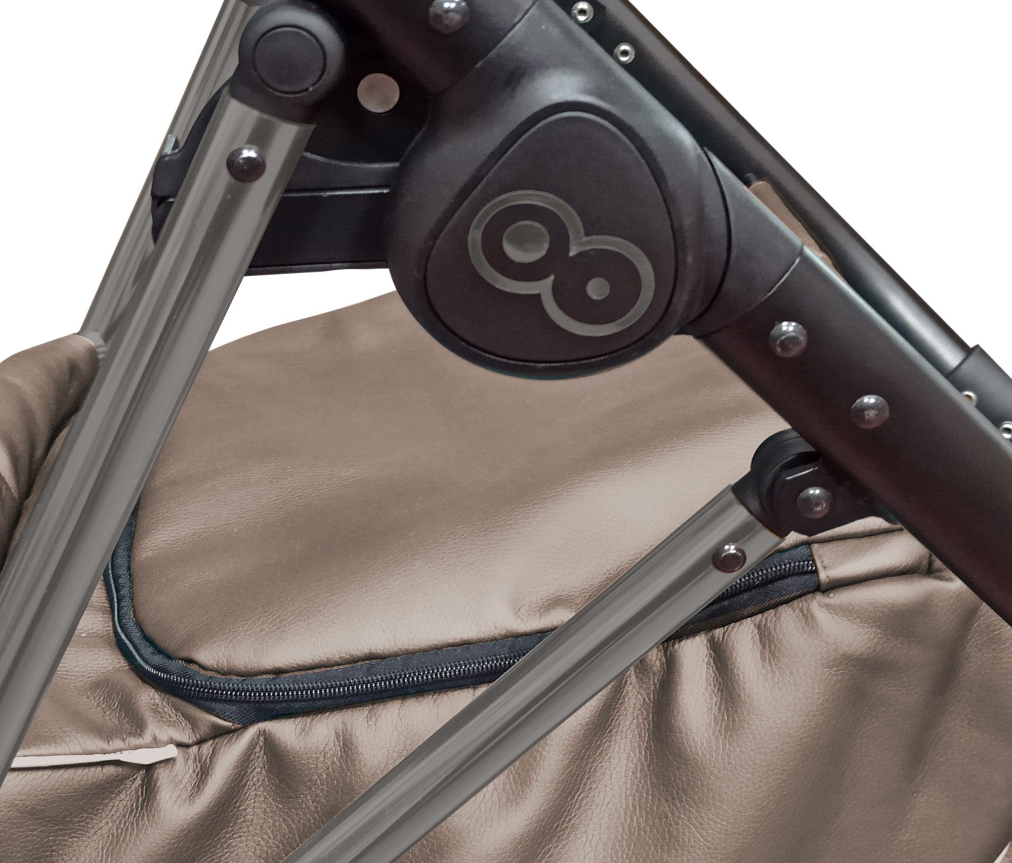 Kombi-Kinderwagen 2in1 Musse Royal, Baby Buggy Babywanne 5-Punkt-Sicherheitsgurt