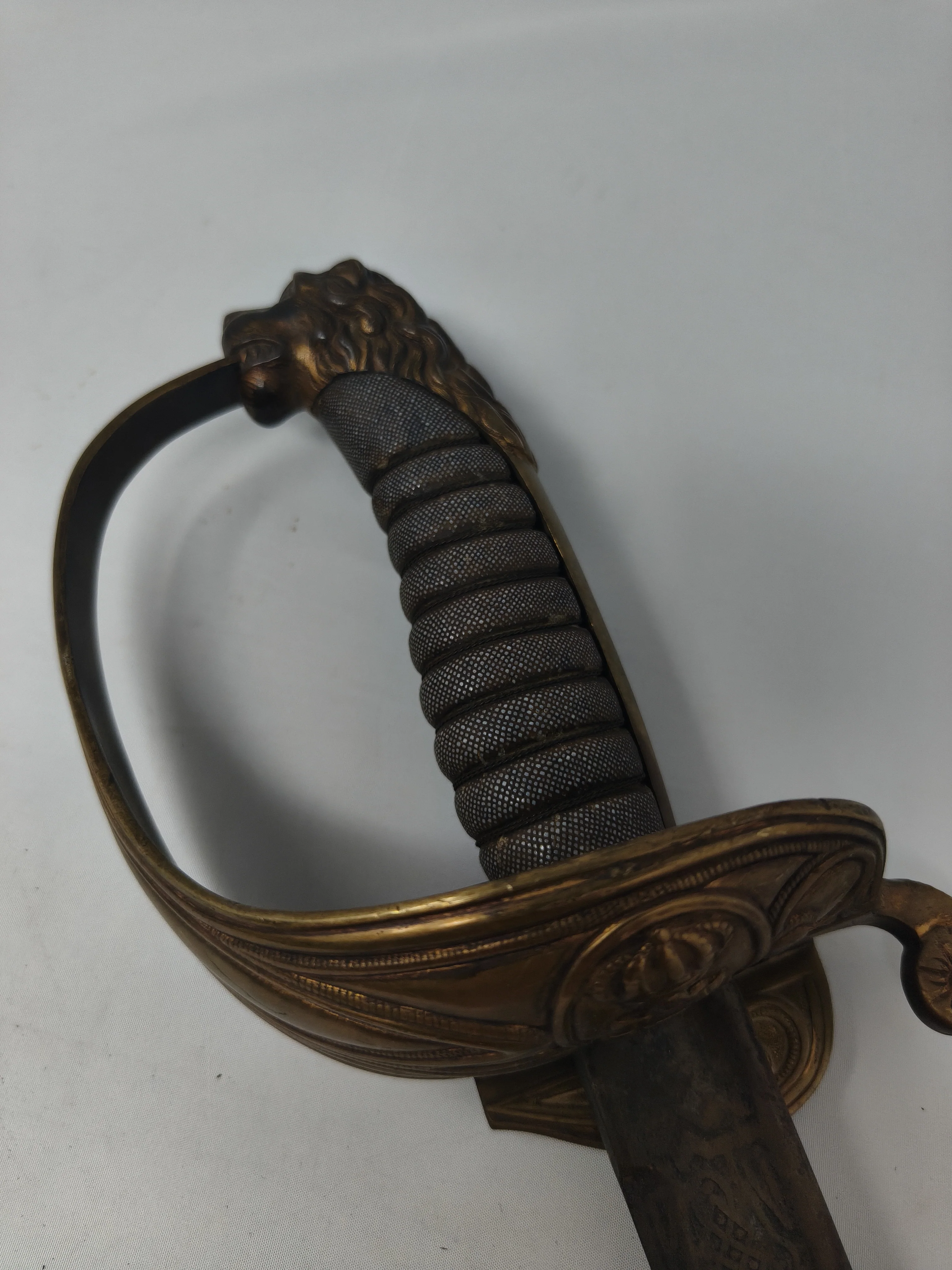 Spanish Marine Saber. Colonial period 1874.