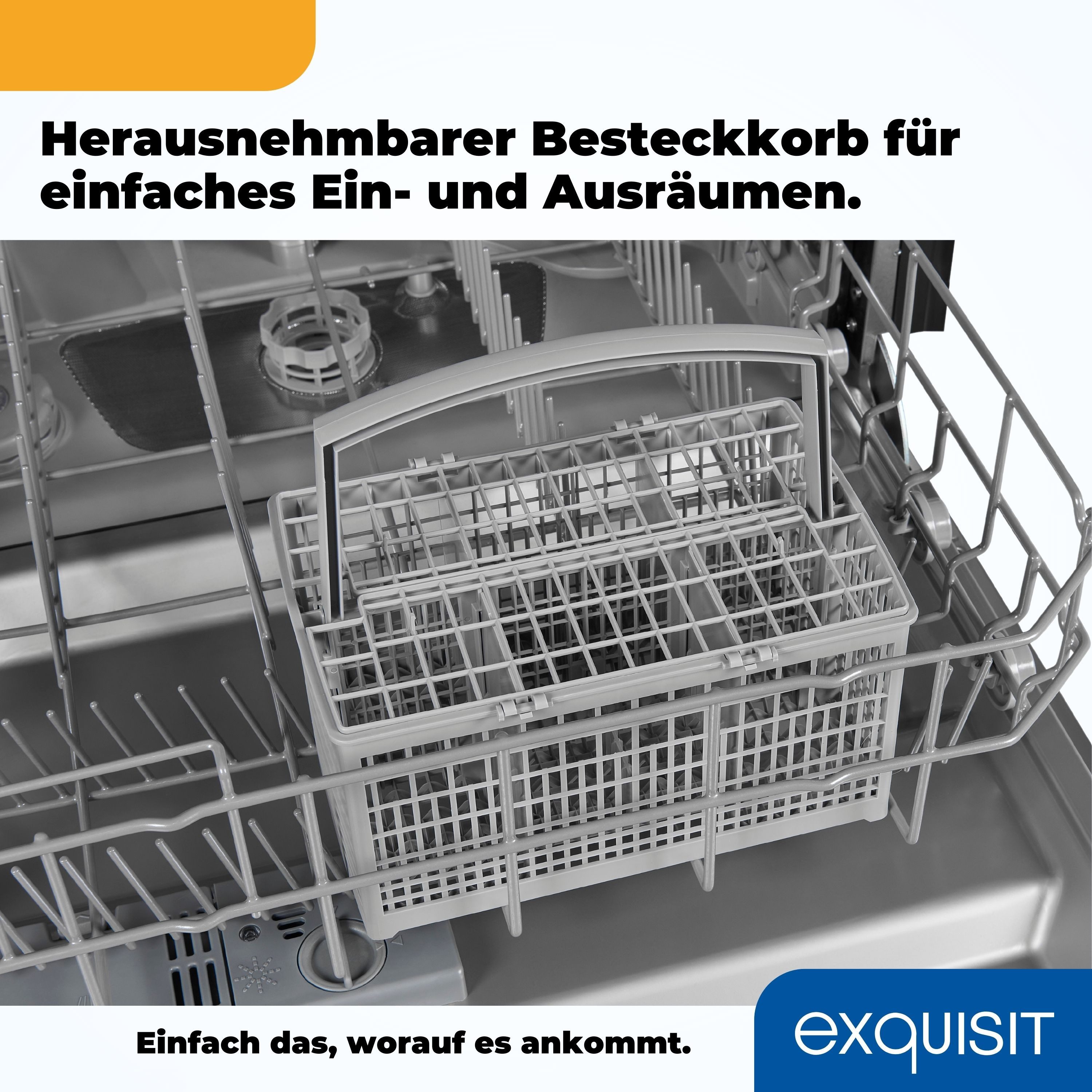 vollintegrierbarer Geschirrspüler EGSP6012-E-030E silber
