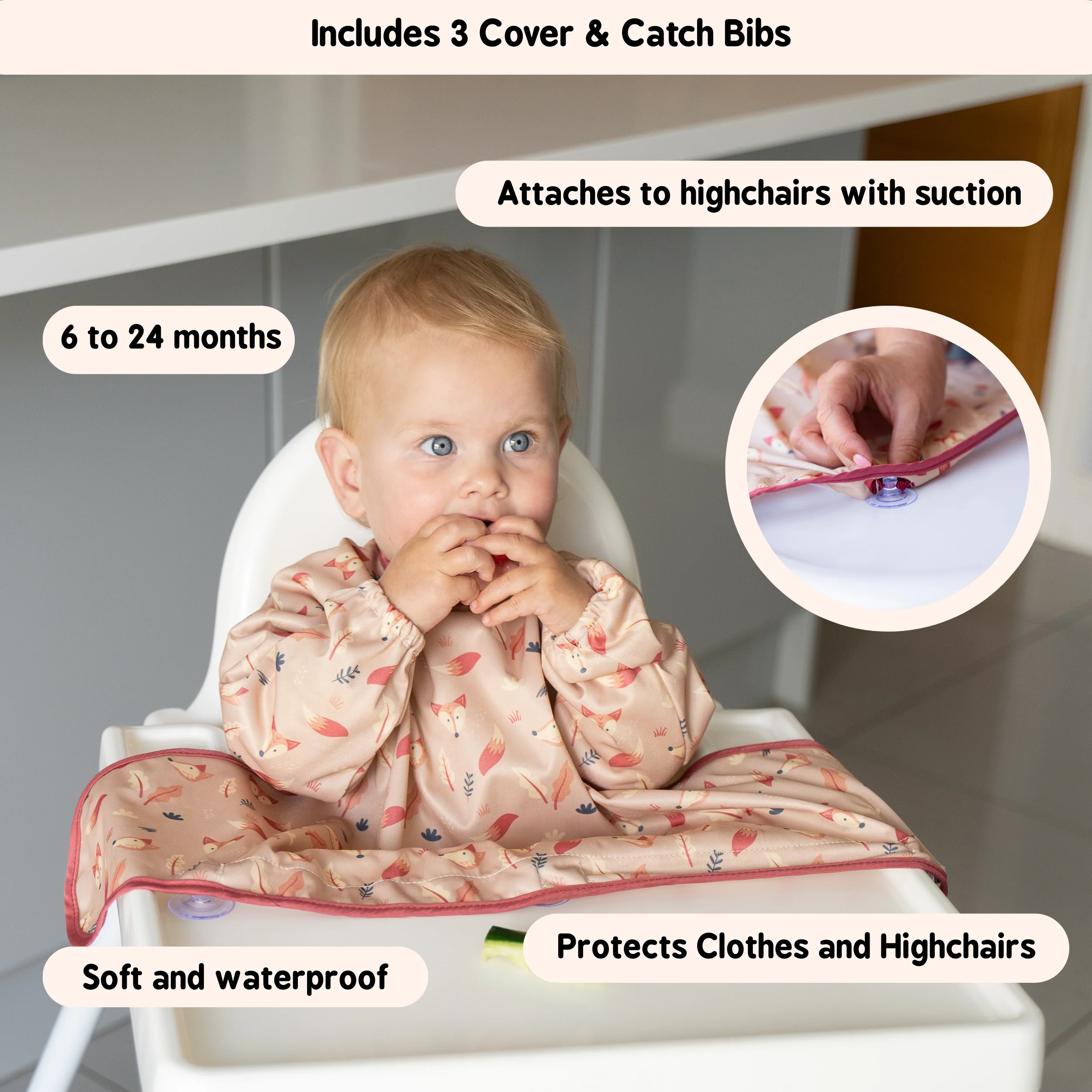Cover & Catch Easy Weaning Essentials - CLEARANCE