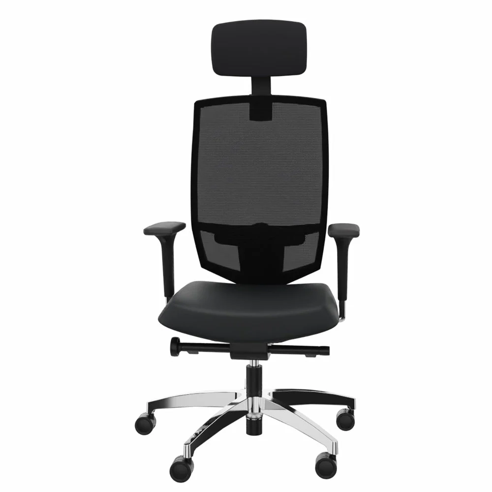 Sedia da ufficio ergonomica Dauphin @JUST EVO MESH AJ 5786 con poggiatesta – Configurabile