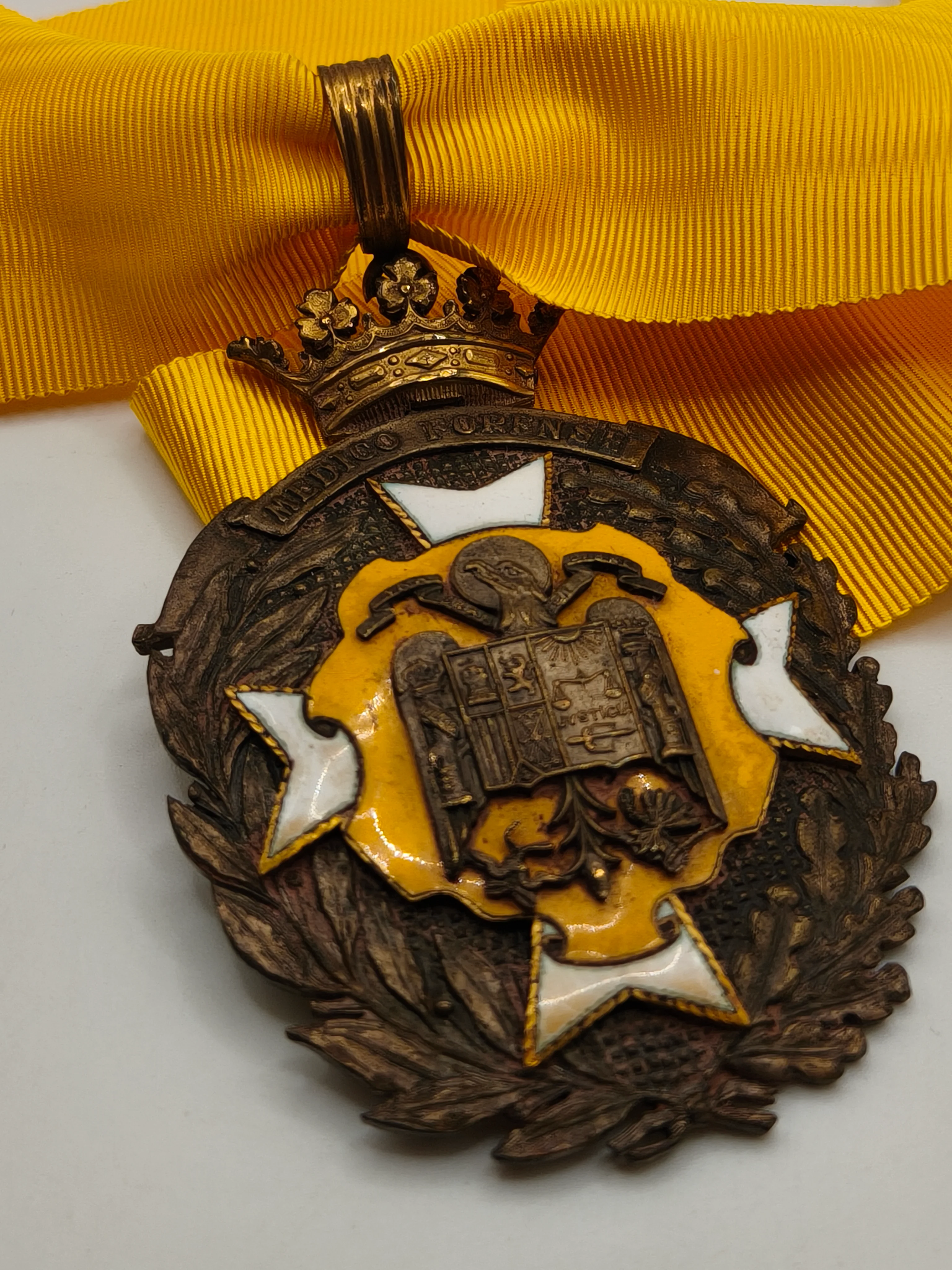 Medalla m��rito forense ��poca Franco
