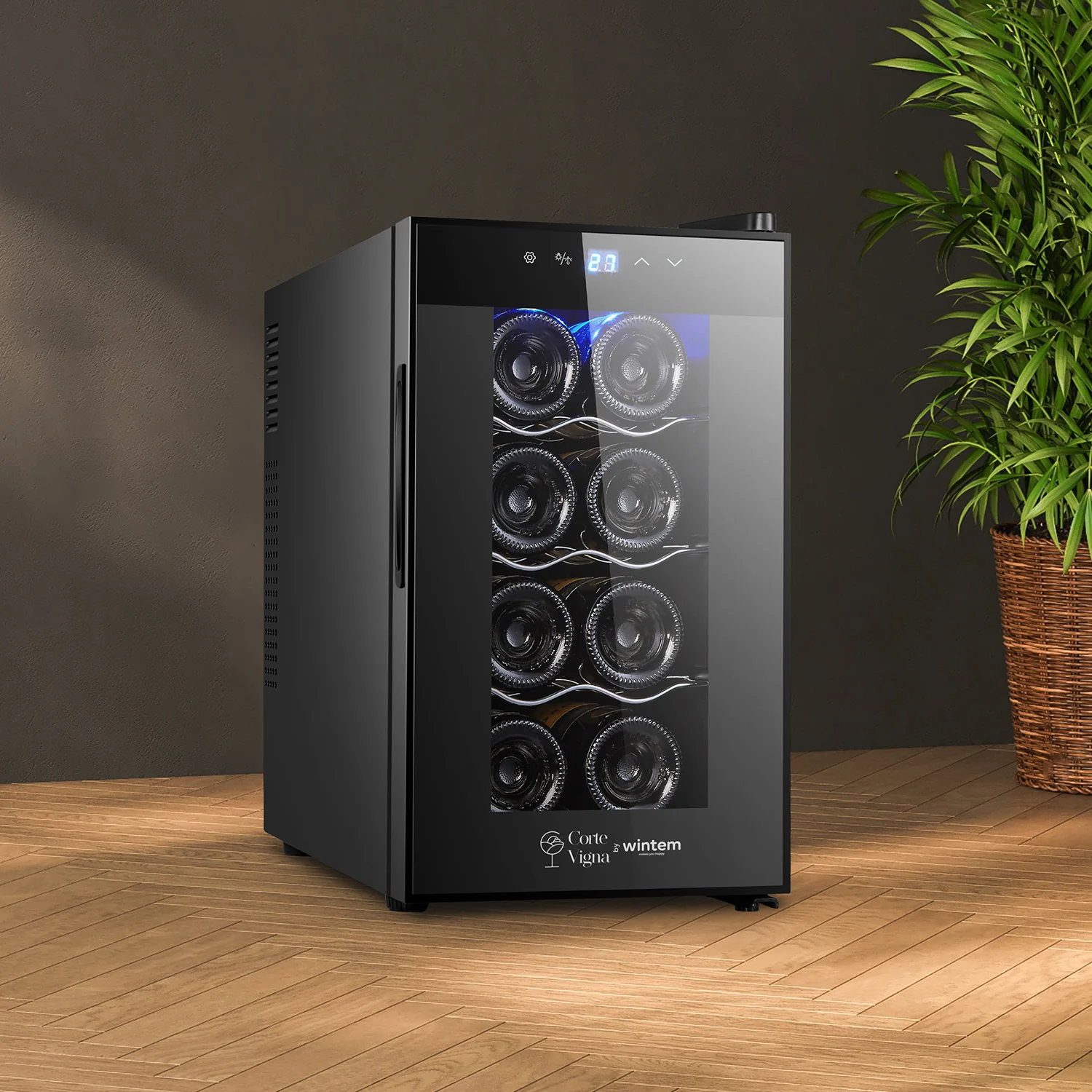 Cantinetta Vino Frigo Per 8 Bottiglie Di Vino 25L