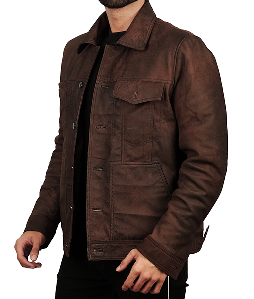 Mens Rip Wheeler Brown Jacket