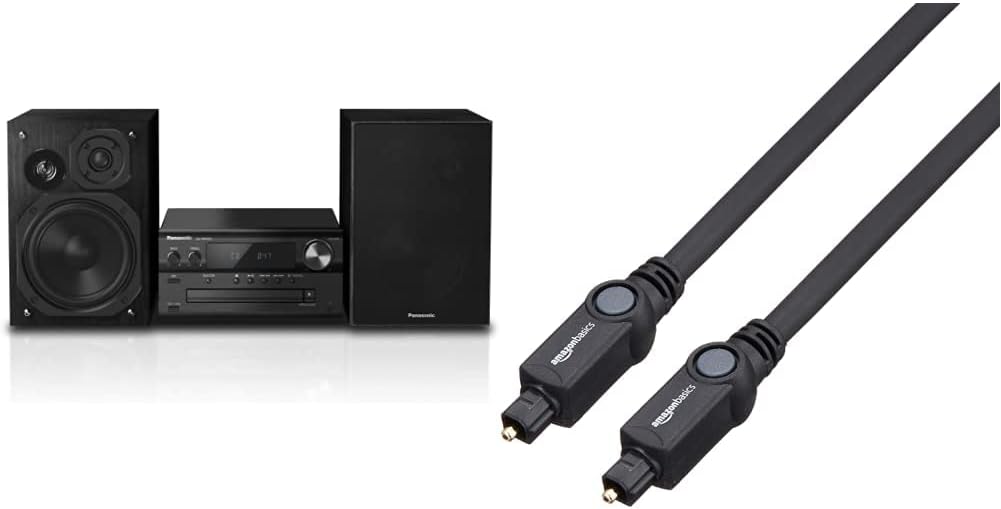 Panasonic SC-PMX92EG-K Sistema Hi-Fi Stereo, Audio High-Res, CD, Bluetooth, FM Radio, DAB+, AUX-IN Autoplay, USB DAC, LincsD-Amp, Speaker a 3 Vie, Alta Qualità Audio, Nero