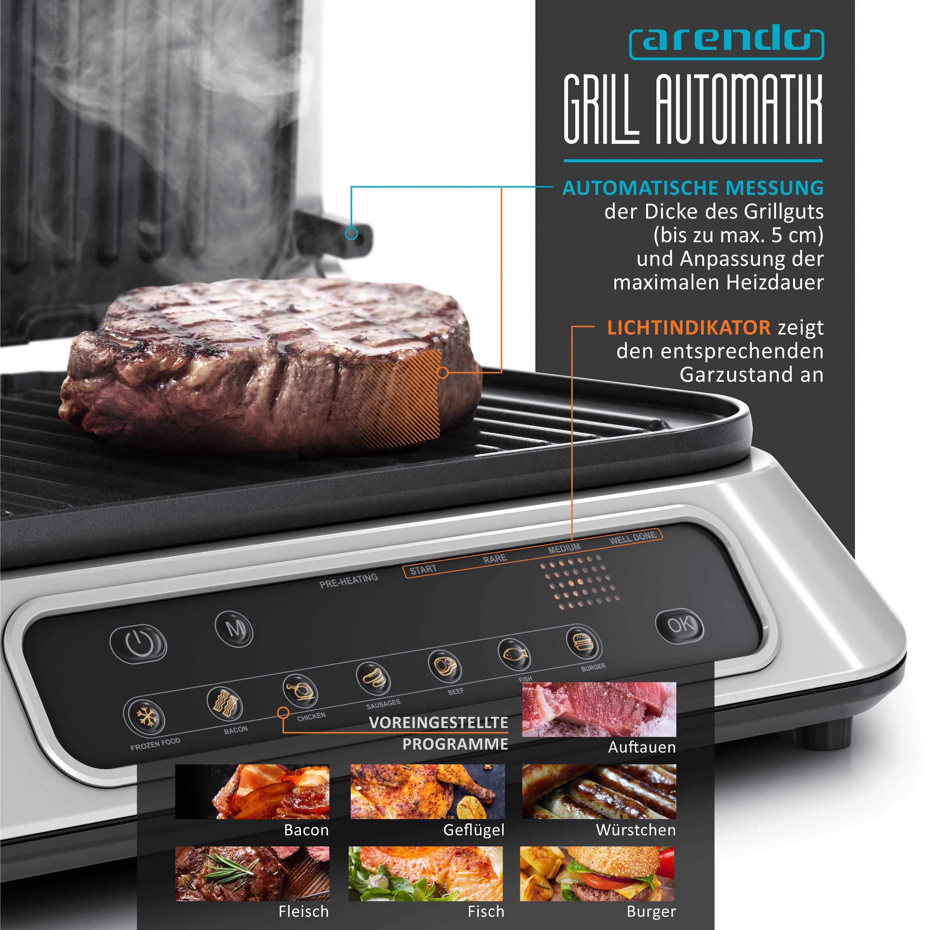 Kontaktgrill Elektrogrill, elektrischer Tischgrill, Sandwichmaker