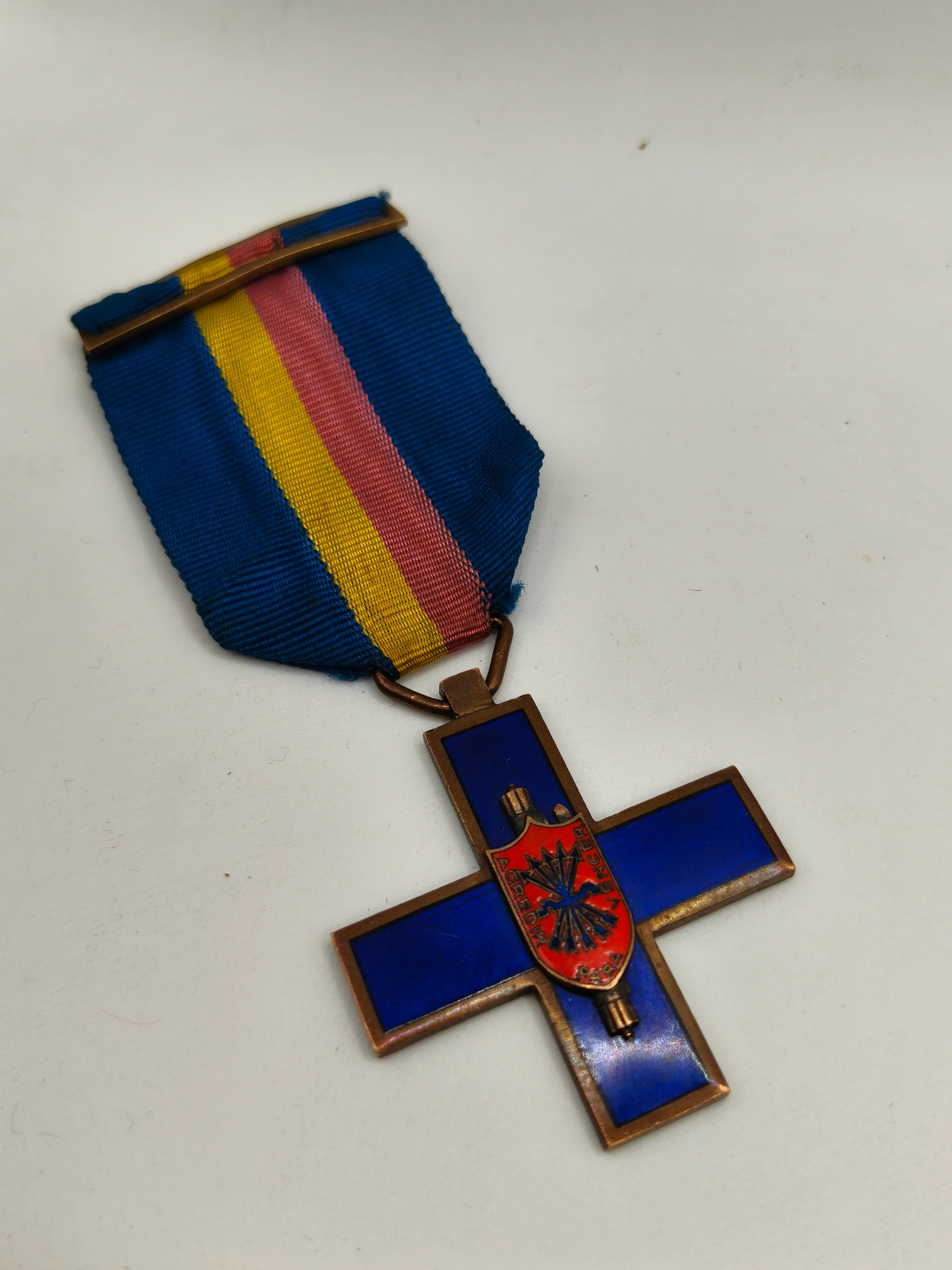 Medalla Flechas Azules Voluntarios Italianos Guerra civil espa?ola