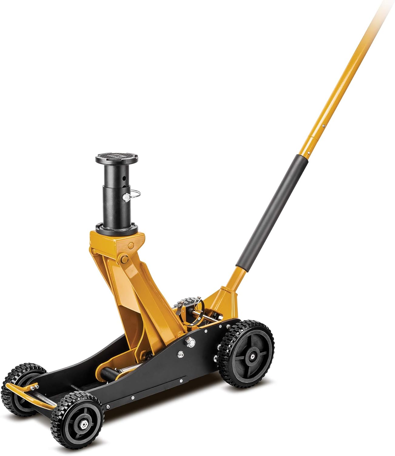 Jack ibrido fuoristrada Ton Big Wheel, sollevatore per veicoli per camion, SUV, ATV e veicoli fuoristrada - 240330