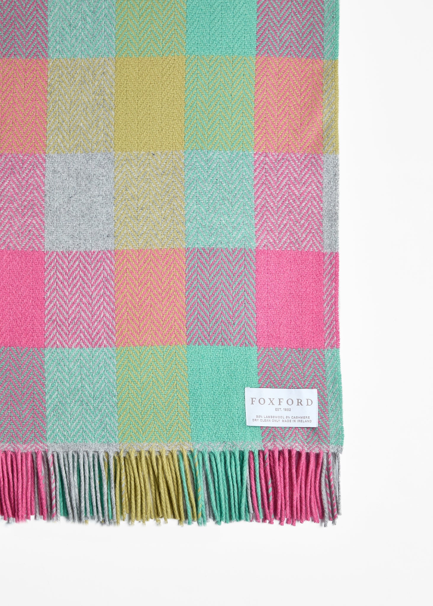 Foxford Skellig Check Throw