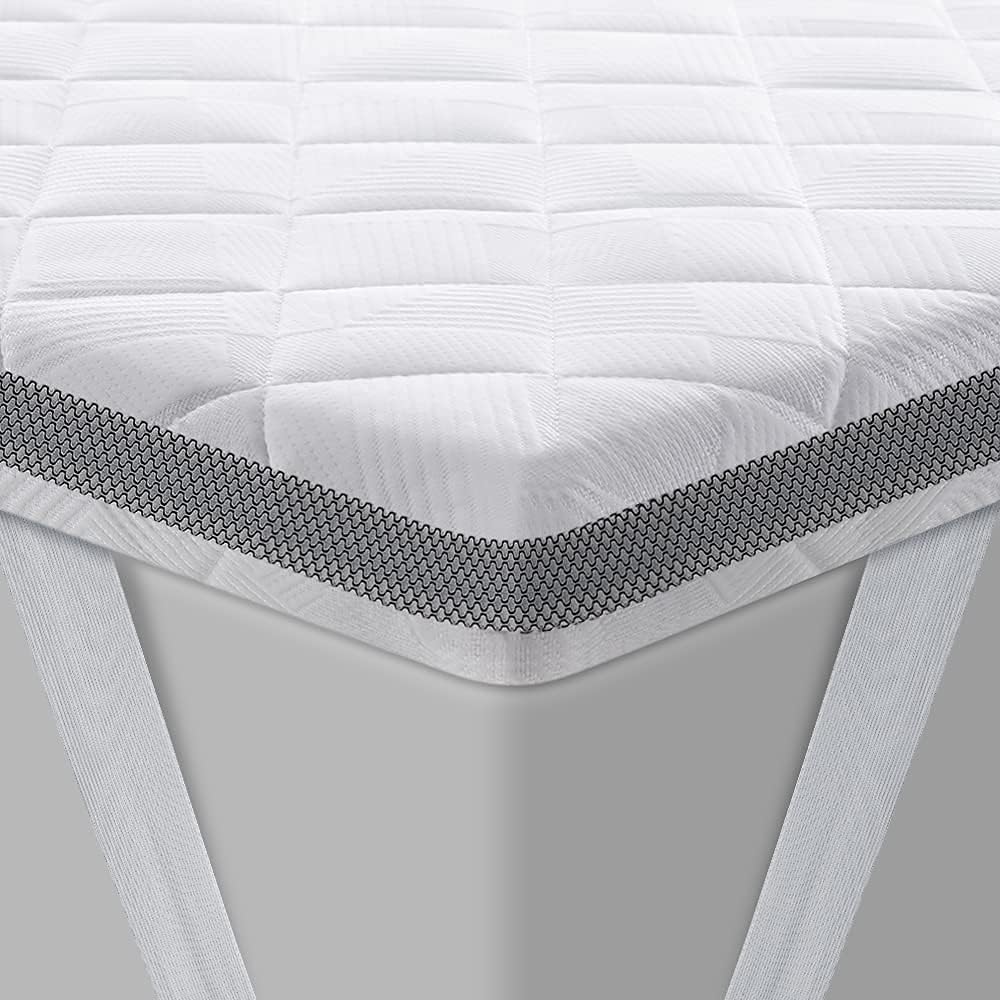 BedStory Matratzentopper 7,5 cm mit Schaumstoffkern und atmungsaktivem Bezug