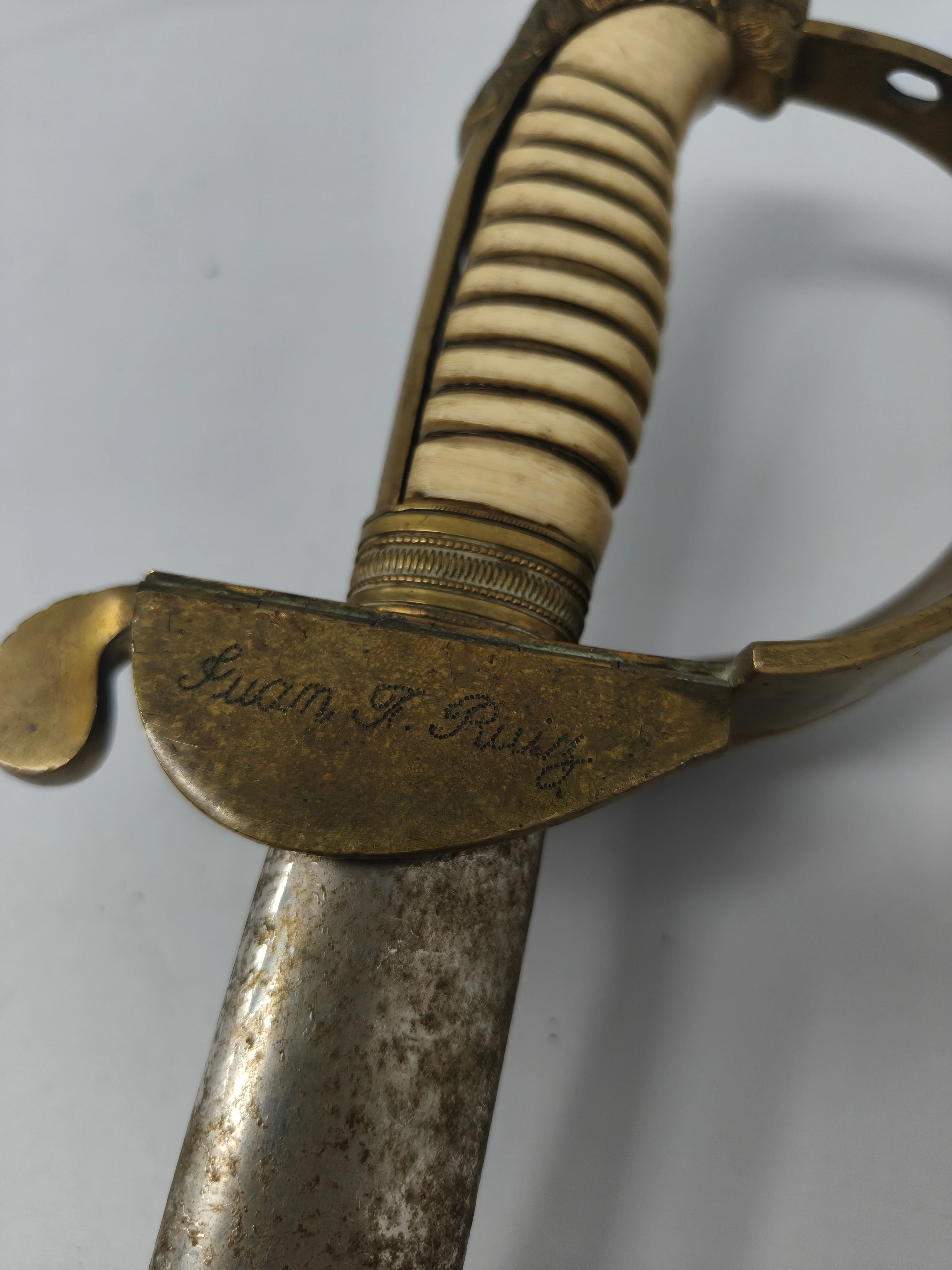 Spanish Marine Ceremonial Saber. Franco's period.