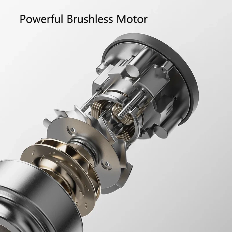 Wireless Car Vacuum Cleaner �C 21kPa Suction Power, Cordless Design for Car, Home & Pet Hair Cleanup