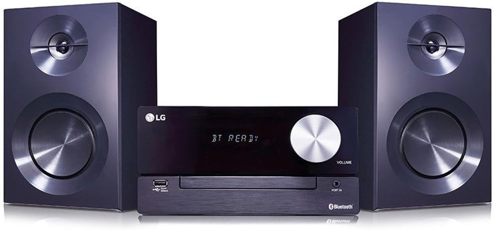 Lg Cm 2460 Home Audio System, Black, USB