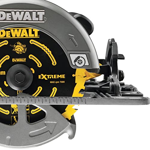 DeWalt DCS579N   Sega circolare senza fili FlexVolt senza fili, 54 V, 190 mm : Fai da te