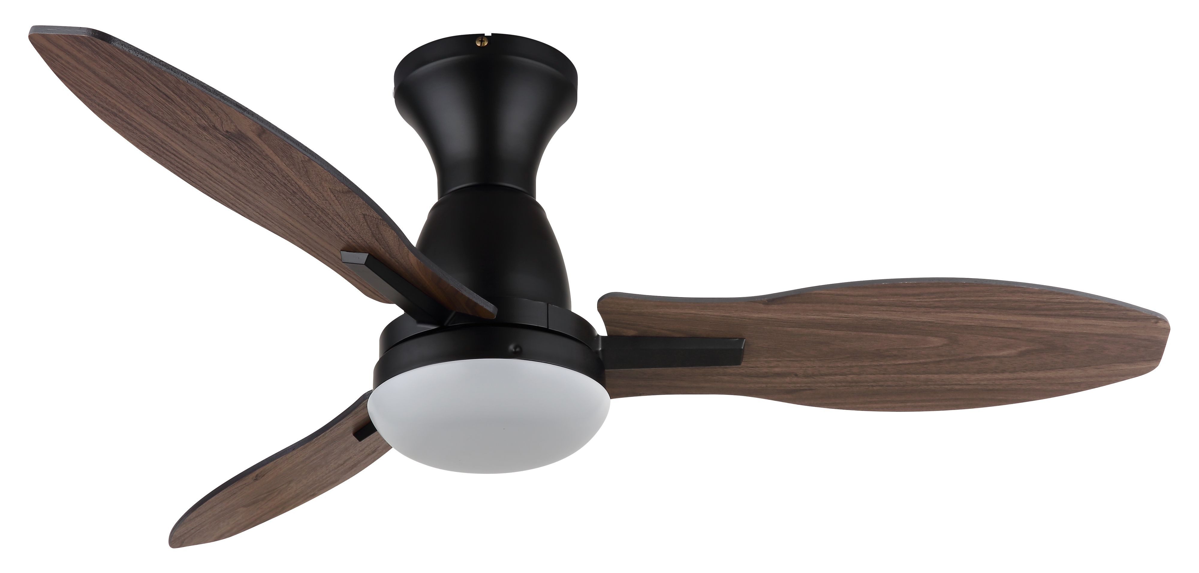 Deckenventilator DC Deckenventilator Gale Schwarz mit LED