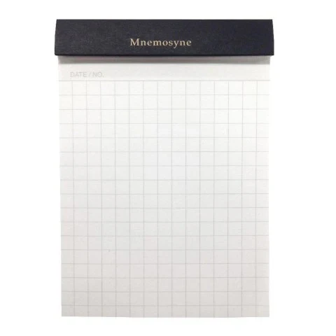 Maruman Mnemosyne A7 Stitch Memo Pad- 5mm Grid