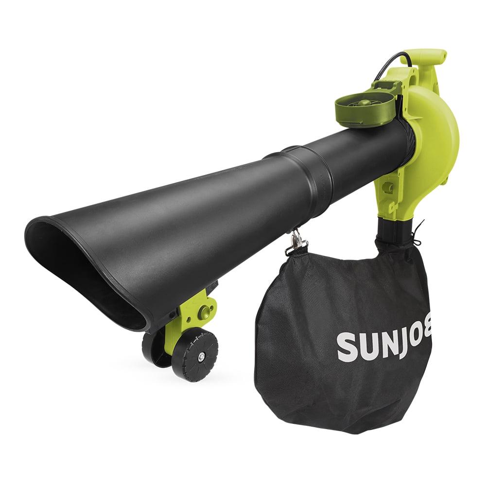 Sun Joe SBJ605E 3 in 1 Electric Blower/Vacuum/Mulcher, 14 Amp, 250mph, Aluminum Impeller