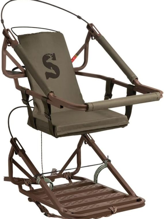 Viper Steel Climbing Treestand &ndash; Durable Steel Construction, Lightweight & Portable, Ideal for Hunting
