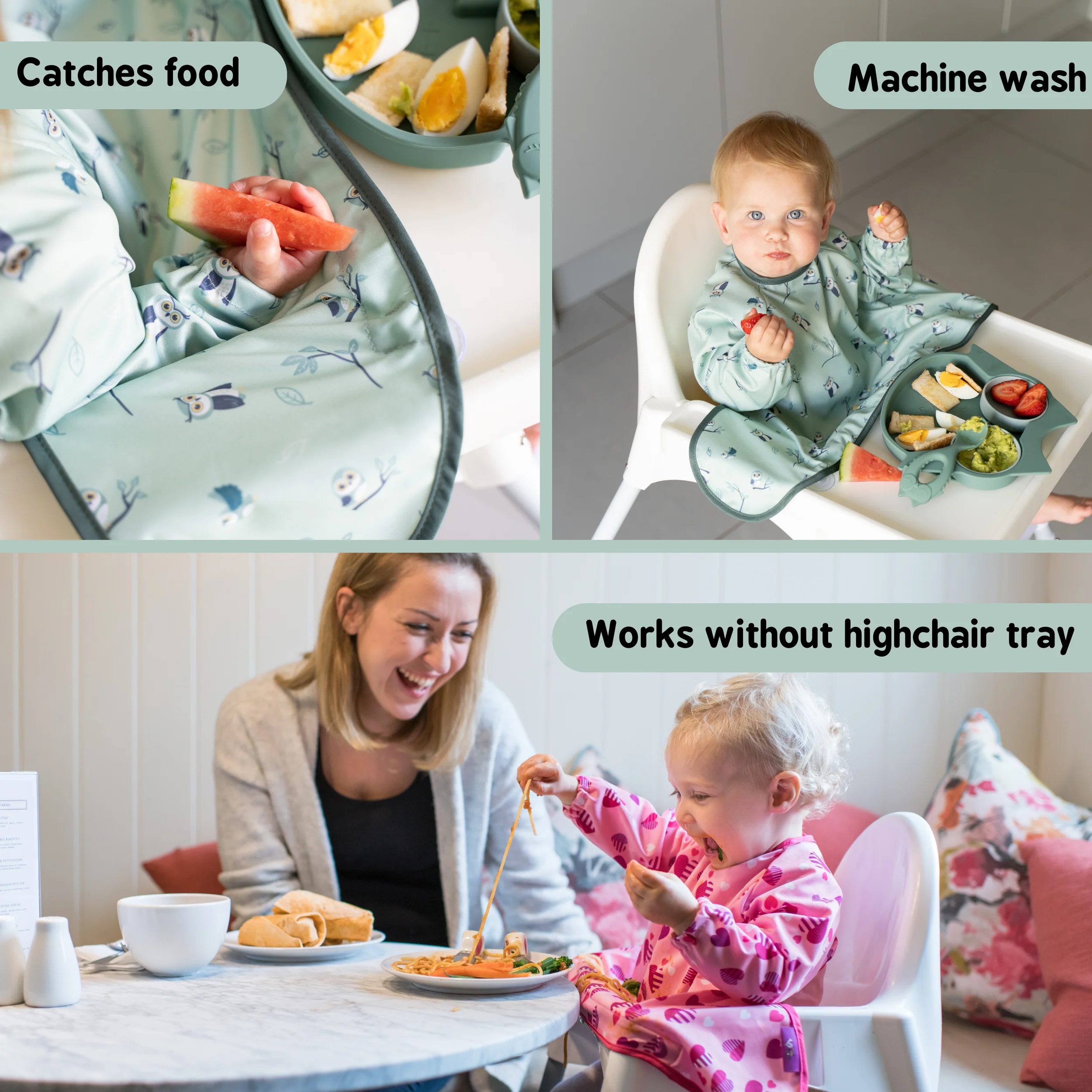 Cover & Catch Easy Weaning Essentials - CLEARANCE