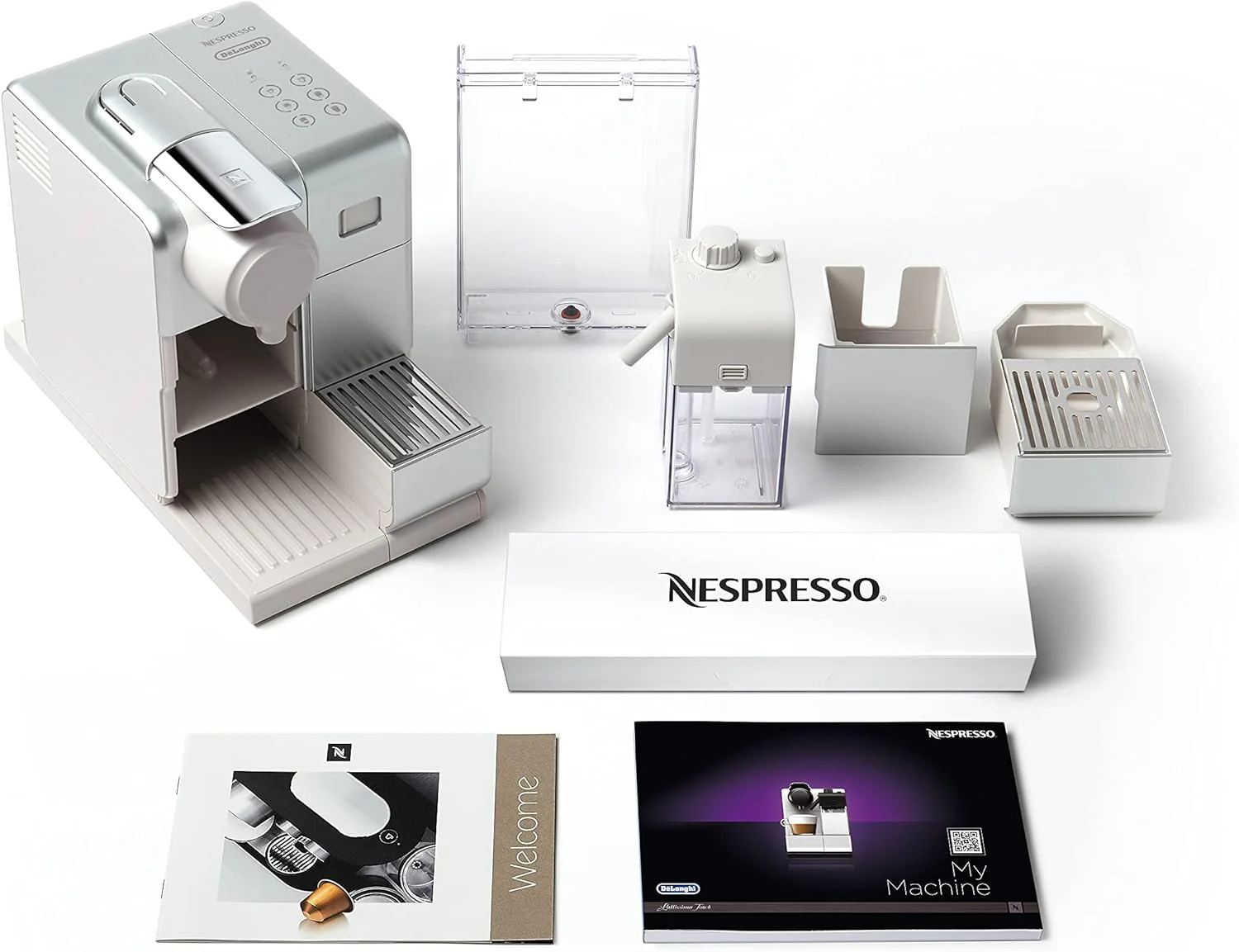 De'Longhi Nespresso Lattissima Touch Animatie EN 560.S Koffiezetapparaat