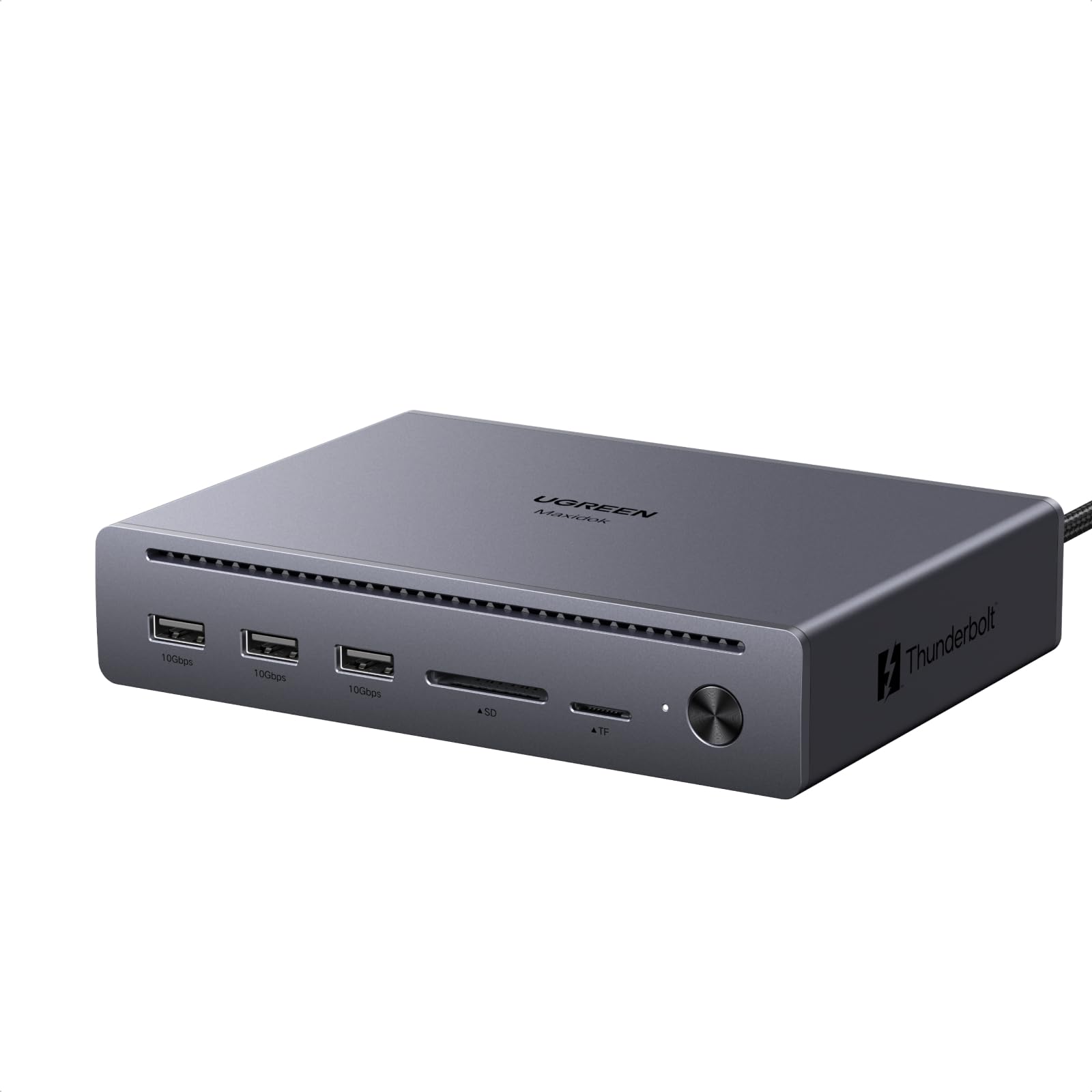 Thunderbolt 5 Dock 10-in-1 mit 140W Netzteil, 6K@60Hz oder 4K@120Hz für Thunderbolt-Laptops